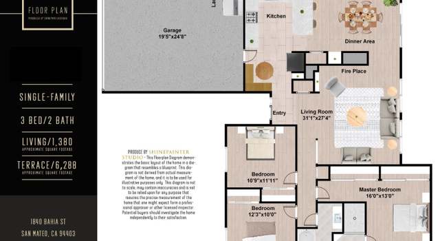Photo of 1840 Bahia St, San Mateo, CA 94403