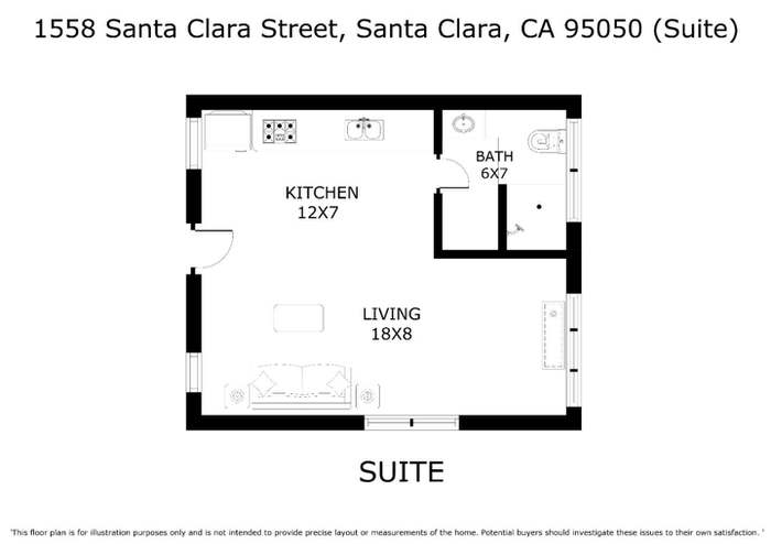 1558 Santa Clara St, SANTA CLARA, CA 95050, MLS# ML81840060