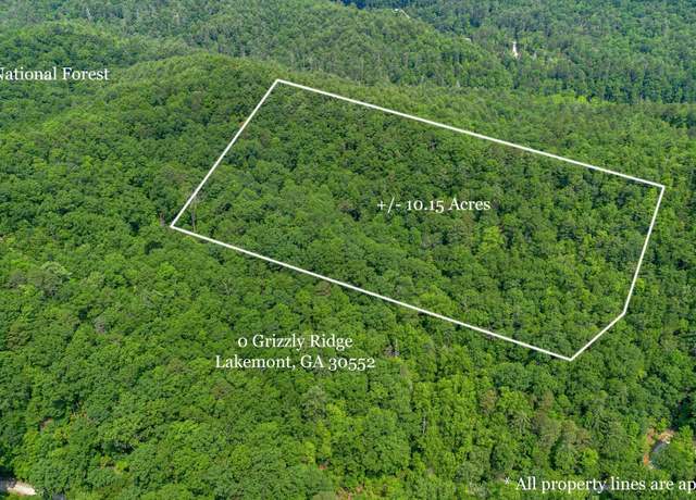 Property at 0 Grizzly Ridge Rd, Lakemont, GA 30552