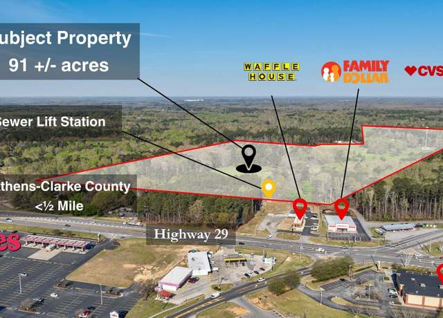 Property at 8986 Highway 29 S, Hull, GA 30646