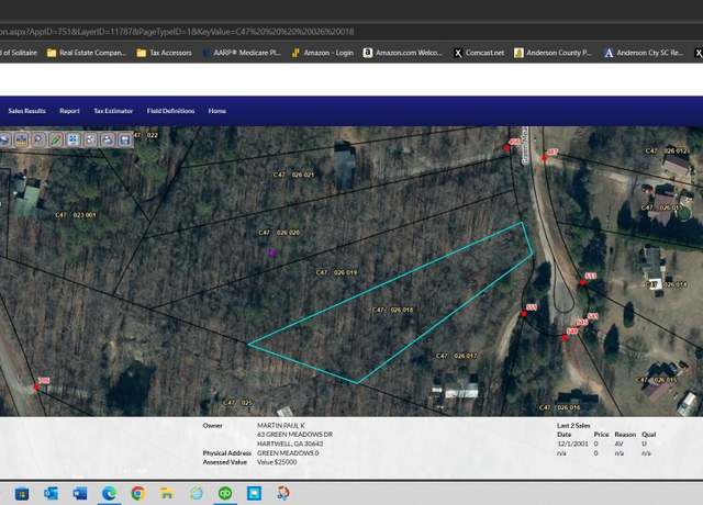 Property at LOT 18 Green Meadows Dr, Hartwell, GA 30643