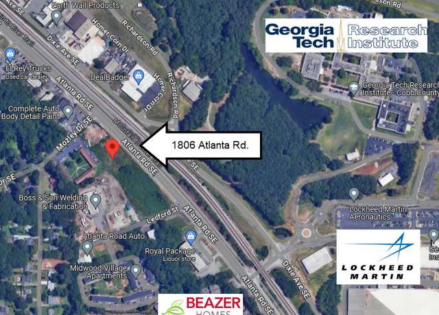 Property at 1806 Atlanta Rd SE, Smyrna, GA 30080