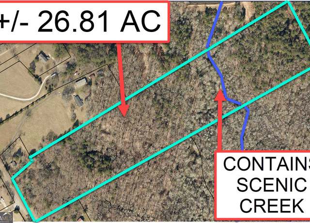 Property at 26 ACRES PJ Rd E, Covington, GA 30014
