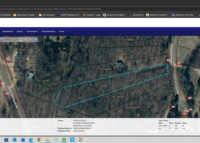 Property at LOT 20 Green Meadows Dr, Hartwell, GA 30643