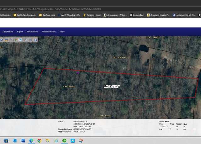 Property at LOT 23 Green Meadows Dr, Hartwell, GA 30643