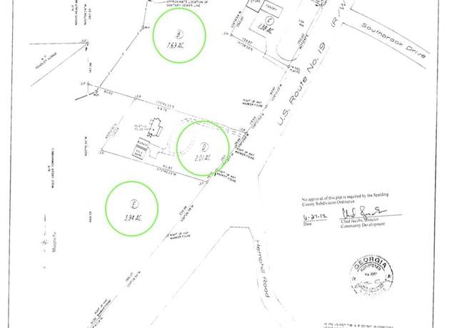 Property at 1801, 1831 & 19 Zebulon Rd, Griffin, GA 30224