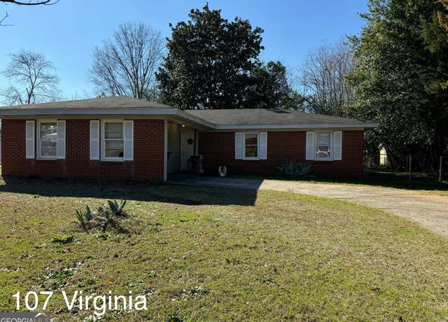 Property at 107 Virginia Dr, Warner Robins, GA 31093, 3 beds, 2 baths