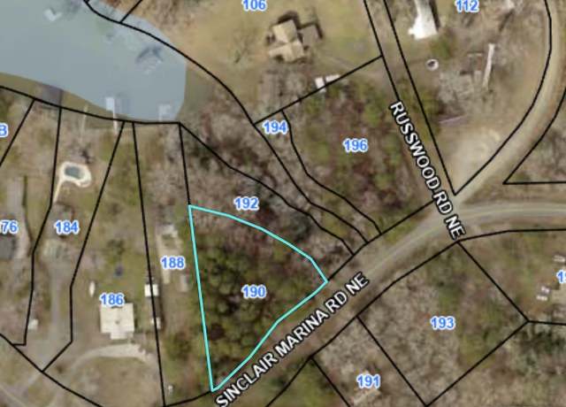 Property at 190 Sinclair Marina Rd NE, Milledgeville, GA 31061