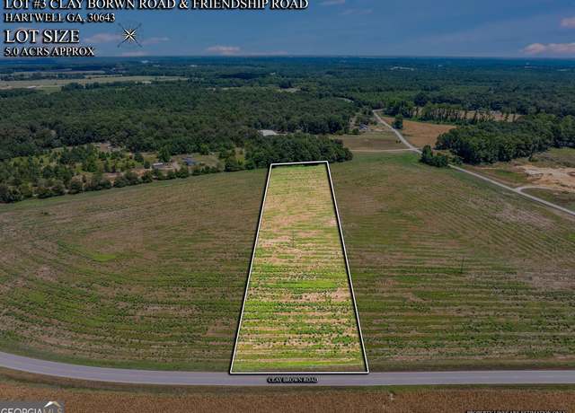 Property at TRACT 3 Clay Brown Rd, Hartwell, GA 30643