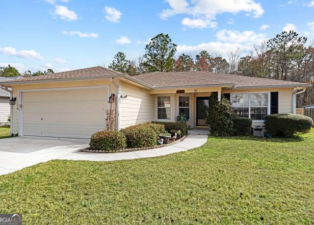 Property at 81 Natures Bounty Trl, St. Marys, GA 31558, 3 beds, 2 baths