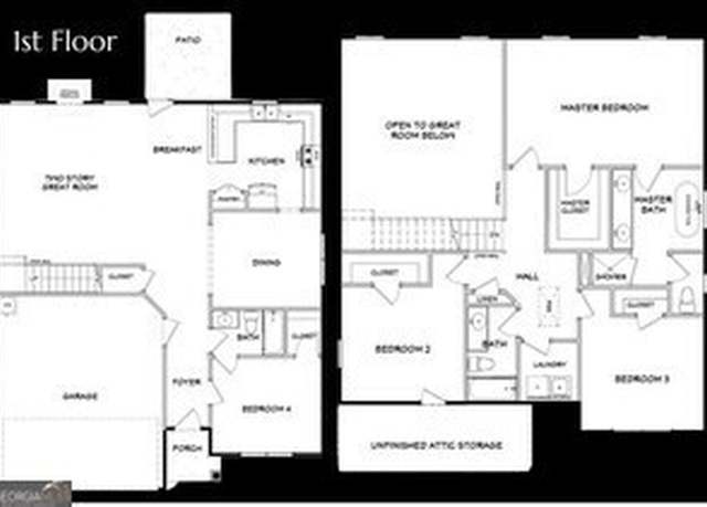 Property at 11160 Cornerstone Way, Hampton, GA 30228, 4 beds, 3 baths