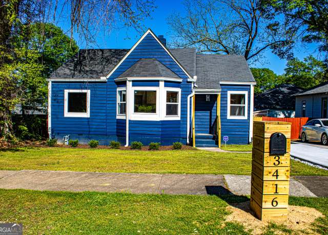 Property at 3416 Harding Ave, Hapeville, GA 30354, 3 beds, 1 bath