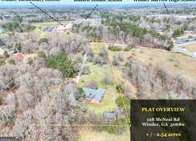 Property at 128 Mcneal Rd, Winder, GA 30680, 4 beds, 3 baths