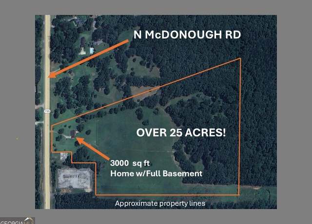 Property at 2050 N Mcdonough Rd, Griffin, GA 30223, 5 beds, 3 baths