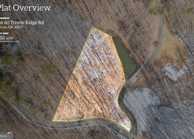 Property at 0 LOT 60 Trestle Ridge Rd, Toccoa, GA 30577