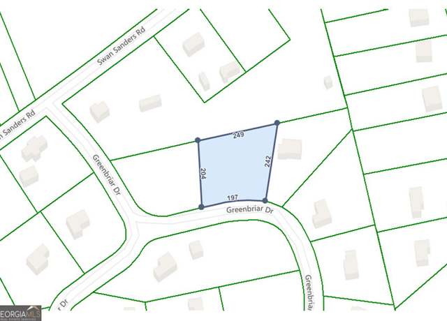 Property at LOT 2 Greenbriar Dr, Hartwell, GA 30643