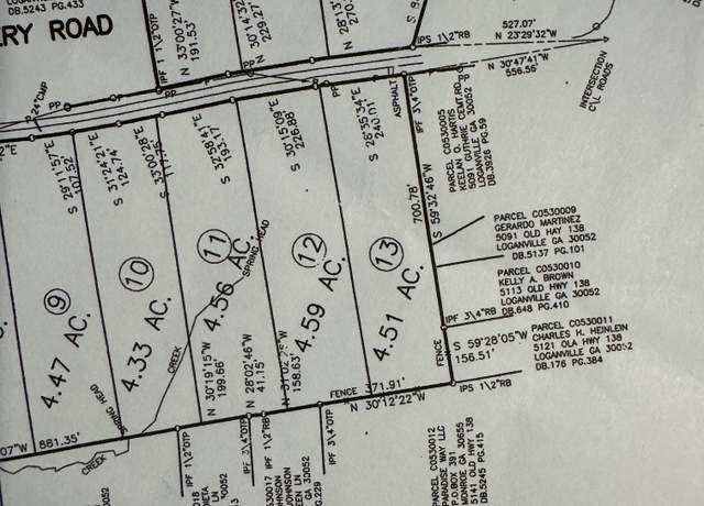 Property at LOT 12 Guthrie Cemetery Rd, Loganville, GA 30052