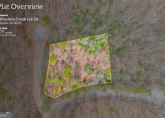 Property at 0 Planters Crk Lot 34, Baldwin, GA 30511