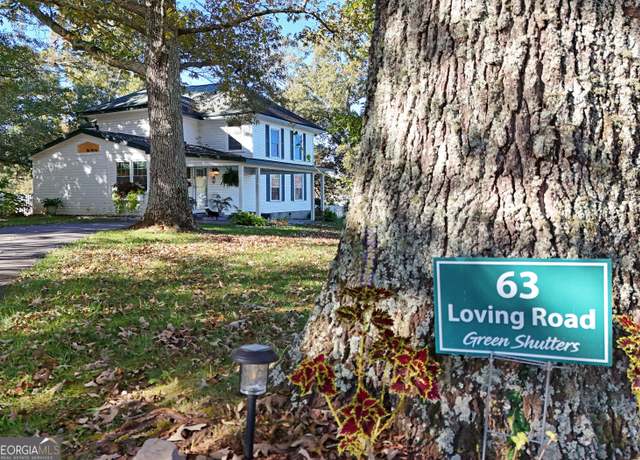 Property at 63 Loving Rd, Morganton, GA 30560, 4 beds, 2.5 baths