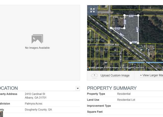 Property at 2410 Cardinal St, Albany, GA 31701