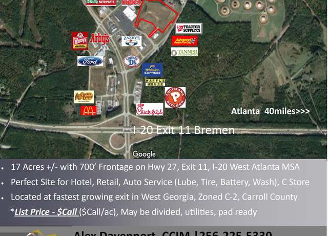 Property at 1401 Alabama Ave, Bremen, GA 30110