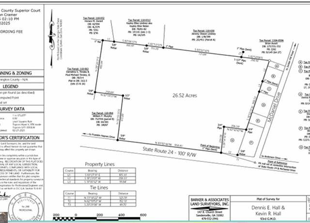 Property at 1191 Highway 24 E, Sandersville, GA 31082