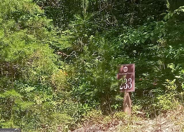 Property at LT 233 Stone Cliff Dr #233, Ellijay, GA 30536