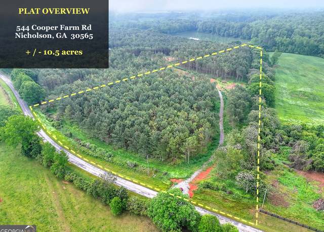 Property at 544 Cooper Farm Rd, Nicholson, GA 30565