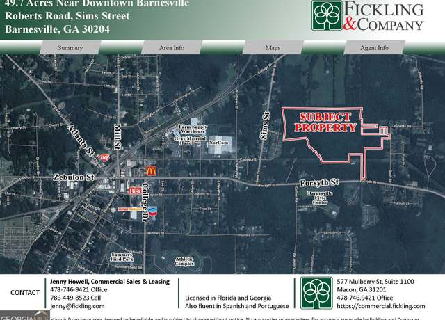 Property at 0 Roberts Rd, Barnesville, GA 30204