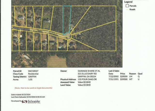 Property at 135 Four Oaks Dr, Griffin, GA 30224