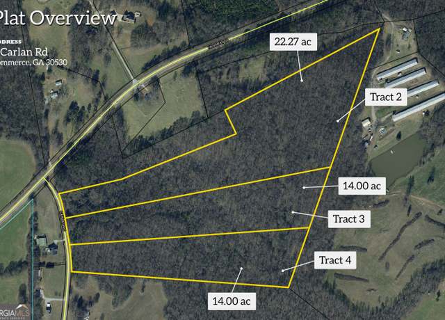 Property at 0 Carlan Rd Tract 4, Commerce, GA 30530