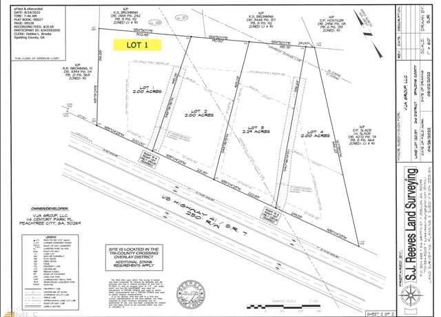 Property at 0 S Us 41/sr 7 Hwy - Lot 1 - 2 Acres Lot 1, Griffin, GA 30224