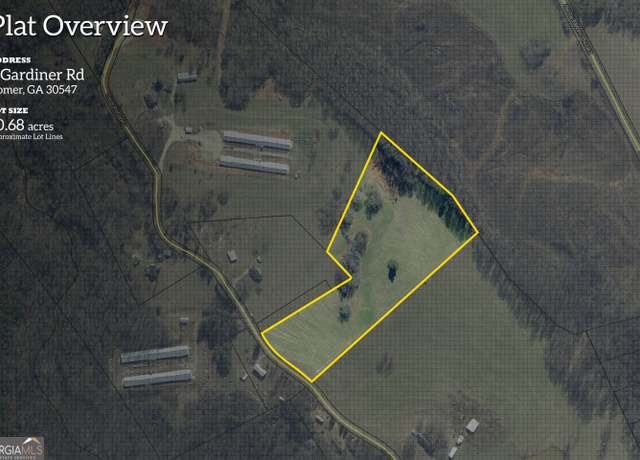Property at 0 Gardiner Rd, Homer, GA 30547