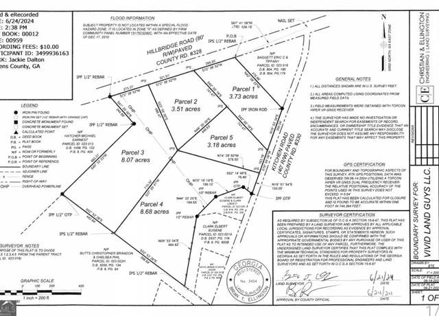 Property at 0 Hillbridge Rd Lot 3, Dexter, GA 31019