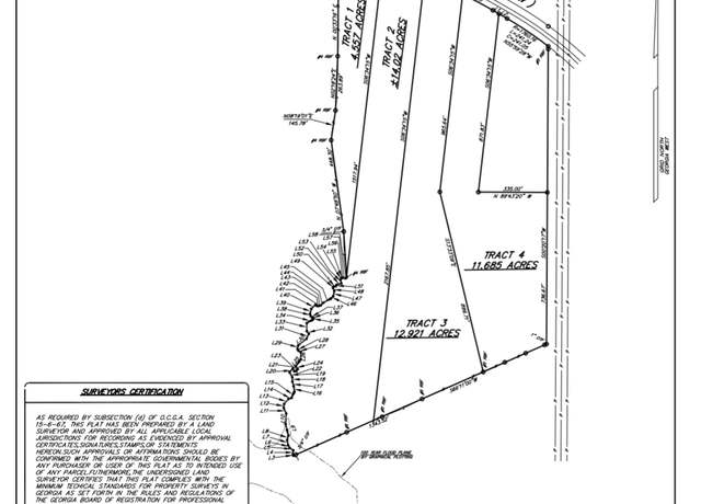 Property at 14 AC TRACT#2 Lamars Mill Rd, Flovilla, GA 30216
