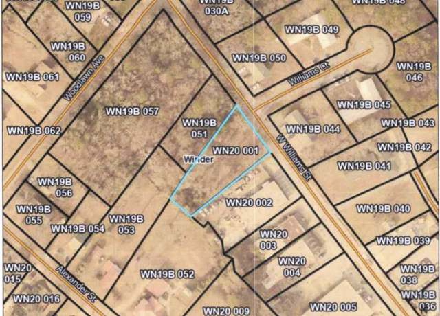 Property at 0 Williams West St, Winder, GA 30680