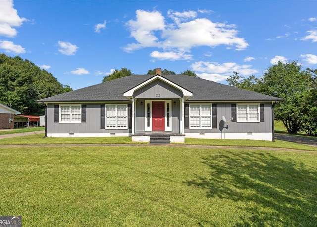 Property at 213 Poplar St, Bowdon, GA 30108, 4 beds, 2 baths
