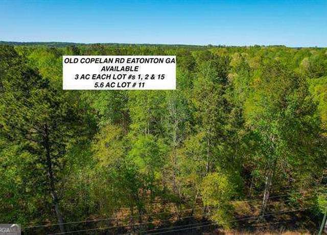 Property at LOT 1 Old Copelan Rd, Eatonton, GA 31024