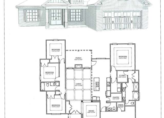 Property at 116 Champagne Dr, Perry, GA 31069, 4 beds, 2.5 baths