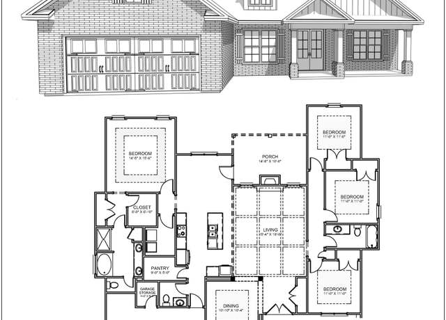 Property at 202 Obsidian Dr, Perry, GA 31069, 4 beds, 2.5 baths