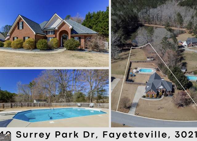 Property at 140 Surrey Park Dr, Fayetteville, GA 30215, 4 beds, 3 baths