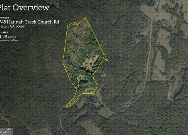 Property at 1745 Hannah Creek Church Rd, Royston, GA 30662