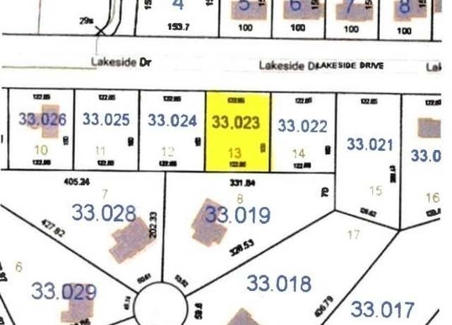 Property at 0 Lakeside Dr Lot 13, Eufaula, AL 36027