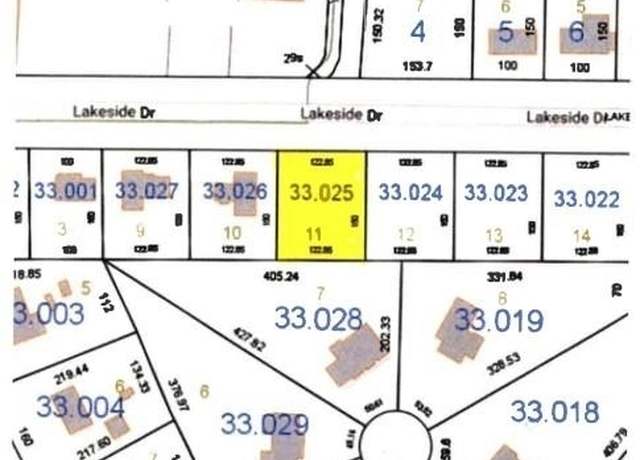 Property at 0 Lakeside Dr Lot 11, Eufaula, AL 36027