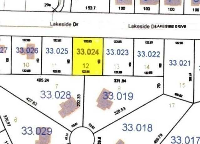 Property at 0 Lakeside Dr Lot 12, Eufaula, AL 36027