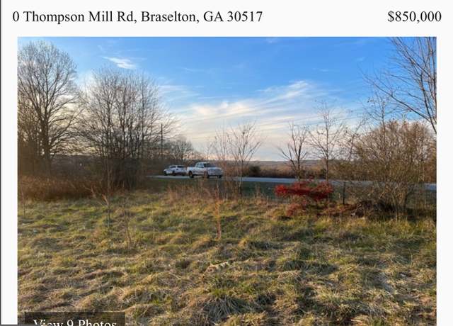 Property at 0 Thompson Mill Rd, Braselton, GA 30517
