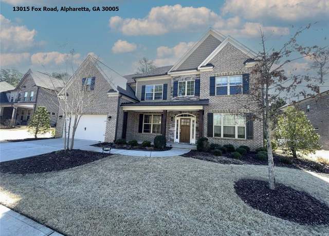 Property at 13015 Fox Rd, Alpharetta, GA 30005, 5 beds, 4 baths