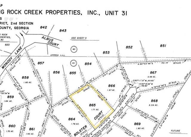 Property at 865 Bolster Ln NE, Ranger, GA 30734