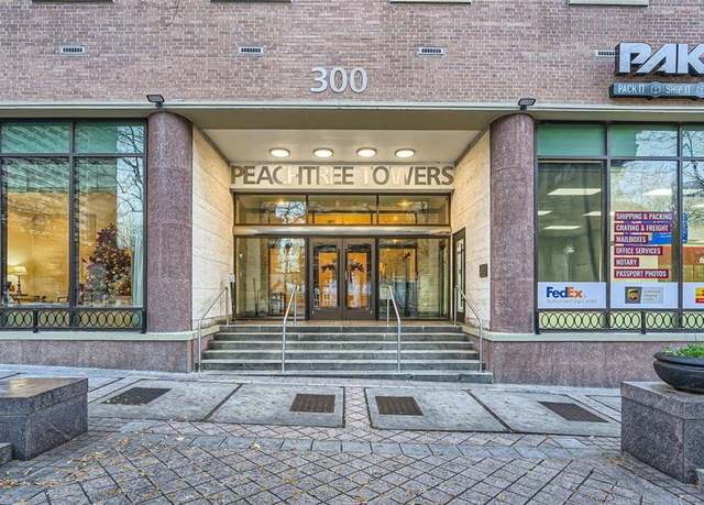 Property at 300 W Peachtree St Unit 12A, Atlanta, GA 30308, 1 bed, 1 bath