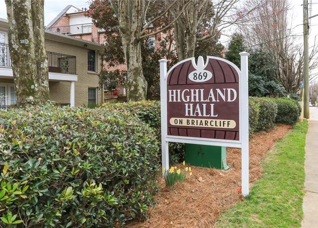 Property at 869 Briarcliff Rd NE Unit B25, Atlanta, GA 30306, 2 beds, 2 baths